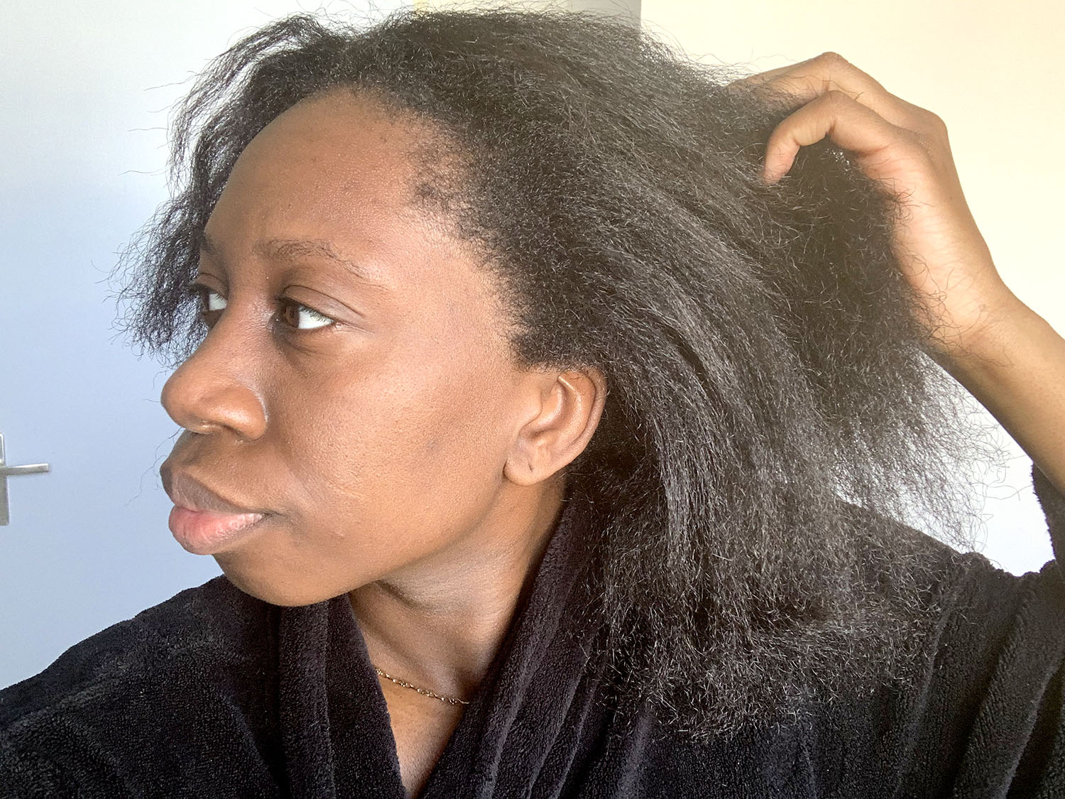 Retouching your new growth at 20 weeks post relaxer - EEMSDIARY